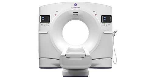 Computertomograph GE Revolution Ascend in der Radiologie in Gießen