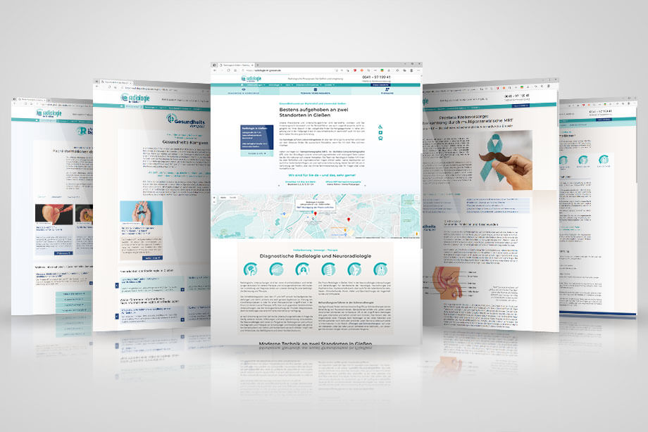 Runderneuerung der Webseiten in 2021