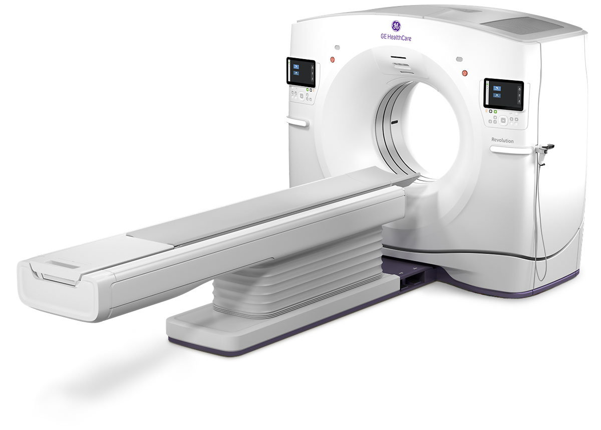 Moderner Computertomograph für präzise und strahlungsarme CT-Untersuchungen in der Radiologie in Gießen